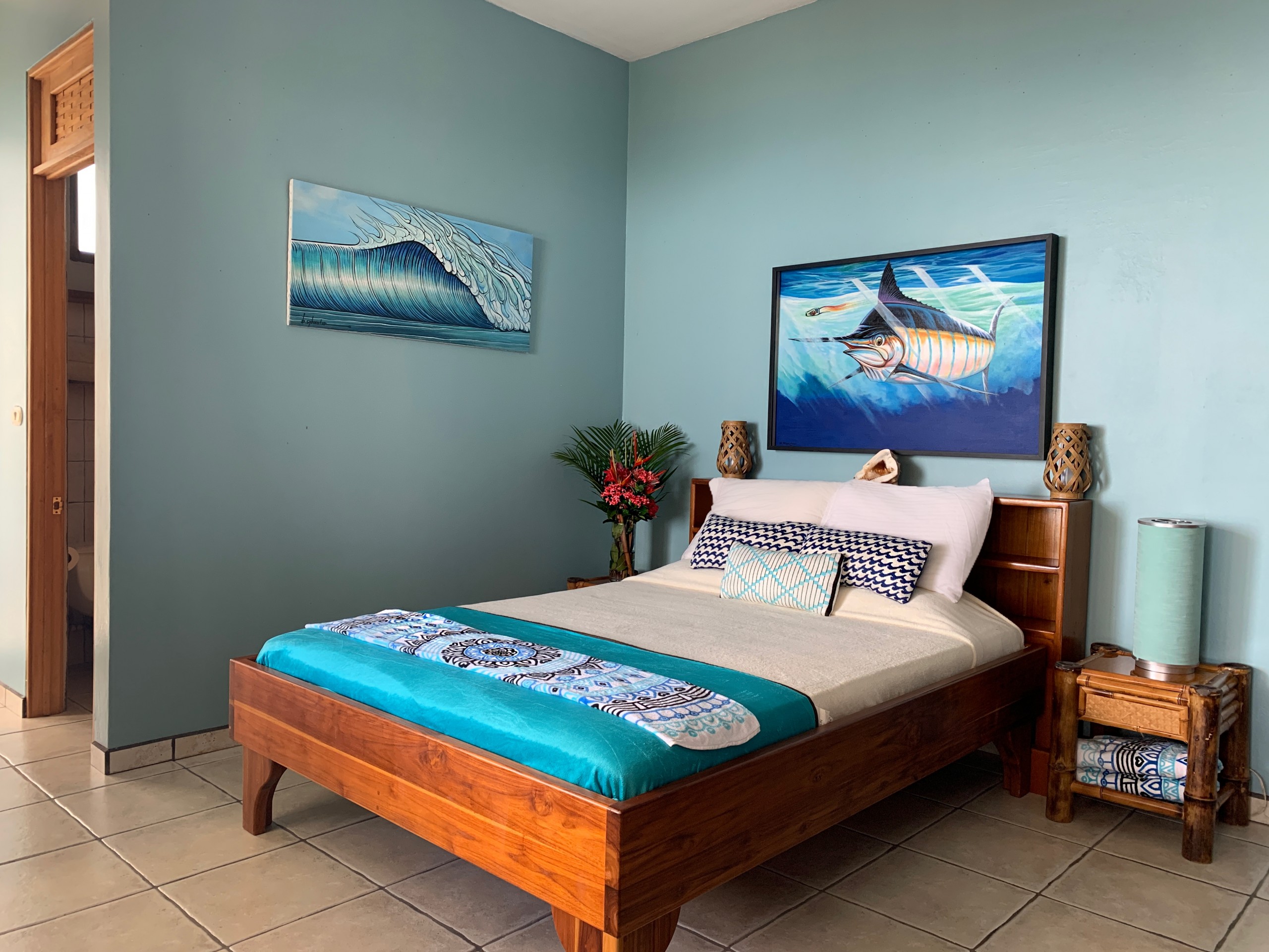 Blue room