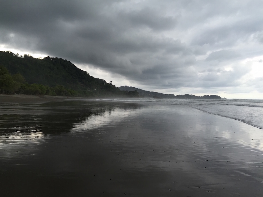 Costa Ballena beach and rainforest coastline