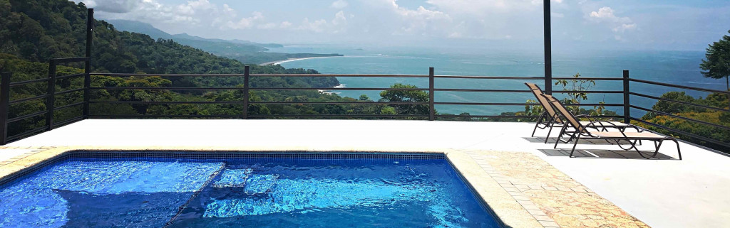 Villa Chill pool and ocean view