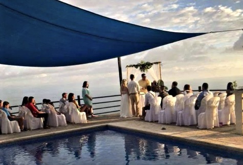 Wedding by pool 1